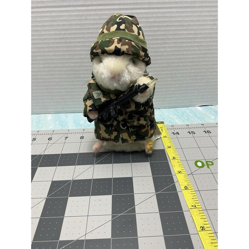 Gemmy Sgt. Scuffy Dancing Hampster (works)‎